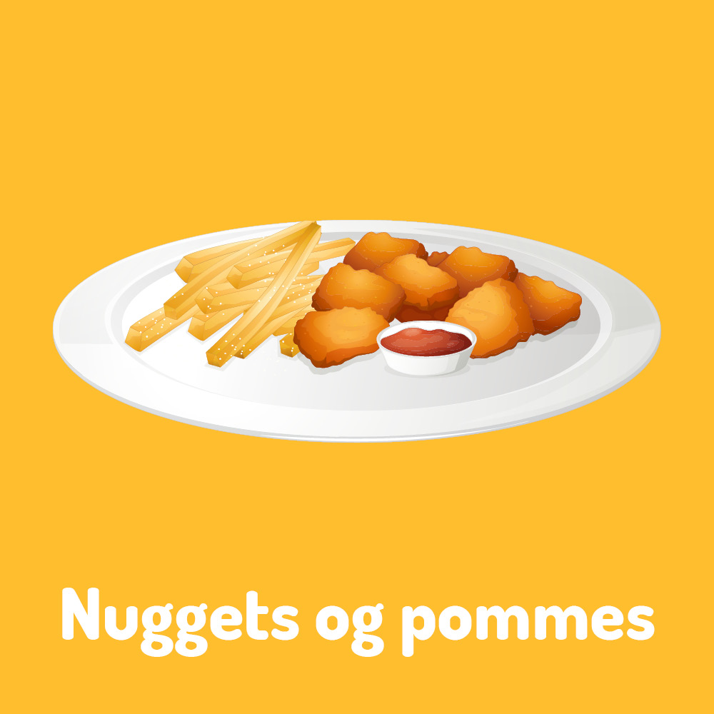 Nuggets & pommes | 40,-